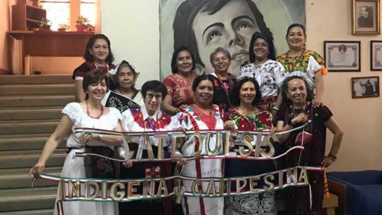Representantes de la Pastoral Nacional de Catequesis Indígena y Campesina (CATINCAM),