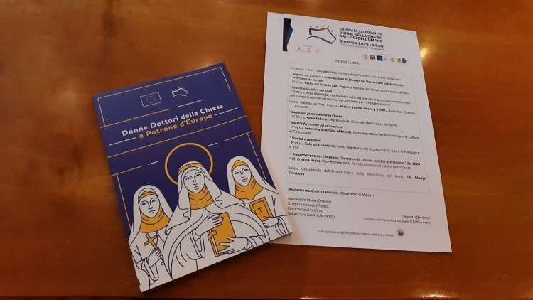 Una pubblicazione sulle patrone d'Europa e il programma delle Giornata dedicata alle donne 