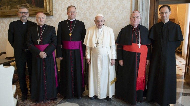 Керівництво ССЕЕ на аудієнції в Папи, 9 грудня 2021