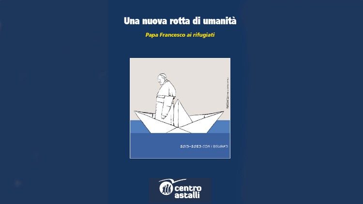 Viñeta de Mauro BIani para el libro del Centro Astalli con motivo del 10º aniversario de Pontificado de Francisco