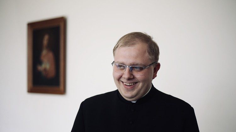 Kun. Darius Graževič (Vilniaus šv. Juozapo kunigų seminarijos nuotrauka)