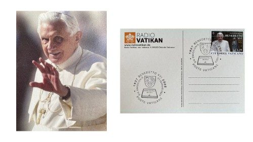 Gedenken an Benedikt XVI.: Postkarten mit Sonderstempel erhältlich