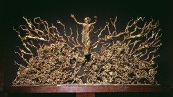 Pericle Fazzini, Resurrezione, bozzetto, 1969-1970, bronzo, Collezione d’Arte Moderna e Contemporanea © Musei Vaticani