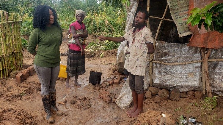 Martha Phiri visits cyclone affected areas