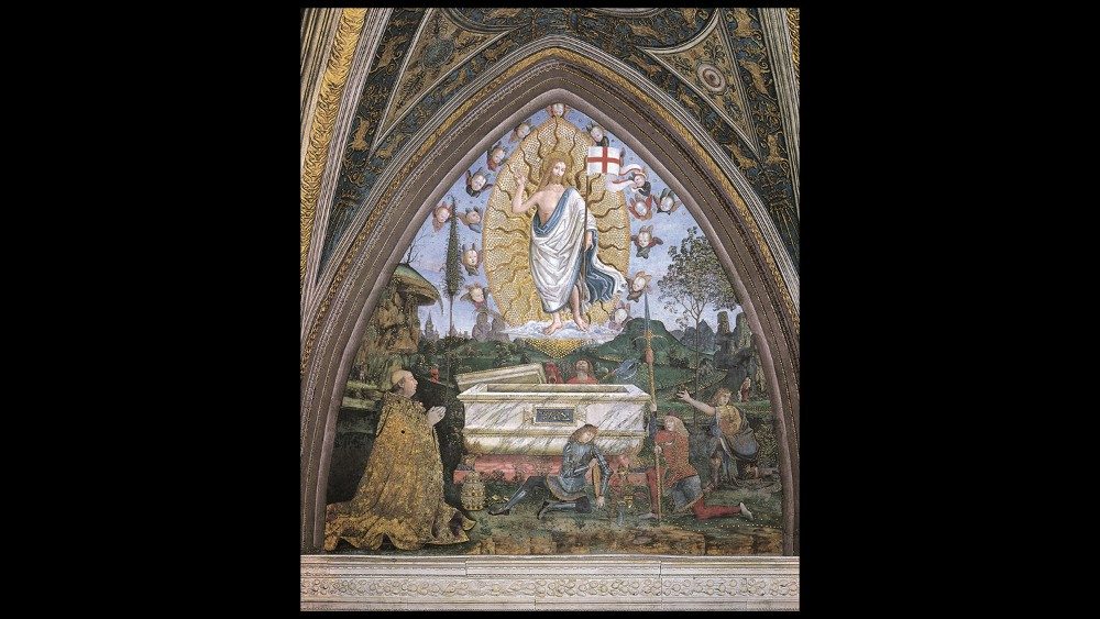Pinturicchio, Resurrezione, Appartamento Borgia, 1492-94, Sala dei Misteri ©Musei Vaticani 