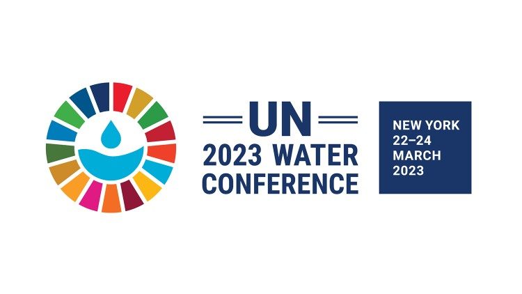 Logo of 2023 UN Water Summit
