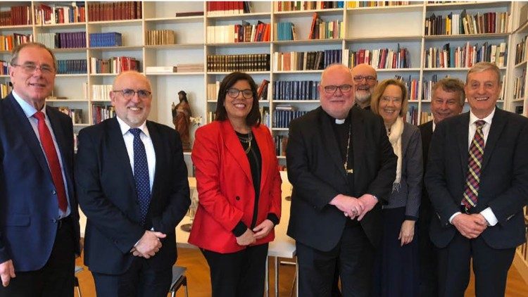 A margine dell’incontro di IpE, una delegazione del Comitato ha incontrato l’arcivescovo di Monaco e Frisinga, cardinale Reinhard Marx (© CSC audiovisivi)
