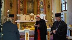 Kardinal Kurt Koch bei einem Besuch in Prešov im Jahr 2023