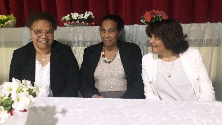 Marciana Ramos, Maria da Paz  Silva e Hirondina  Oliveira, pioneiras da imigração caboverdiana em Roma