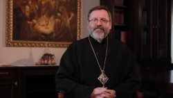 Sua Beatitudine Sviatoslav Shevchuk Capo della Chiesa greco-cattolica ucraina