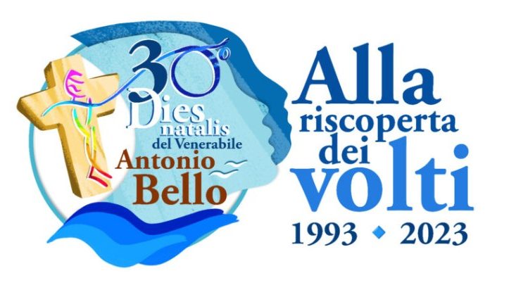 Il logo dell'anno dedicato a don Tonino Bello dalla diocesi di Moifetta-Ruvo-Giovinazzo-Terlizzi