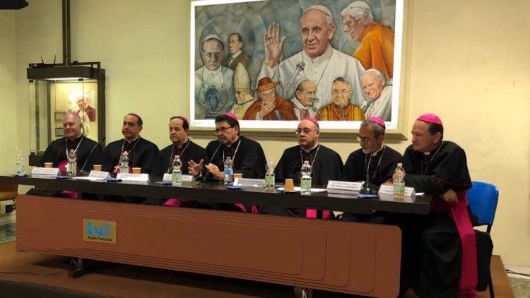 Rueda de prensa de los Obispos de Colombia