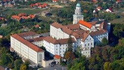 L'abbaye de Pannonhalma en Hongrie.