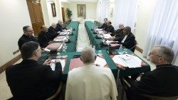 El primer encuentro del nuevo C9 se efectuó el 24 y 25 de abril de 2023. (Vatican Media)