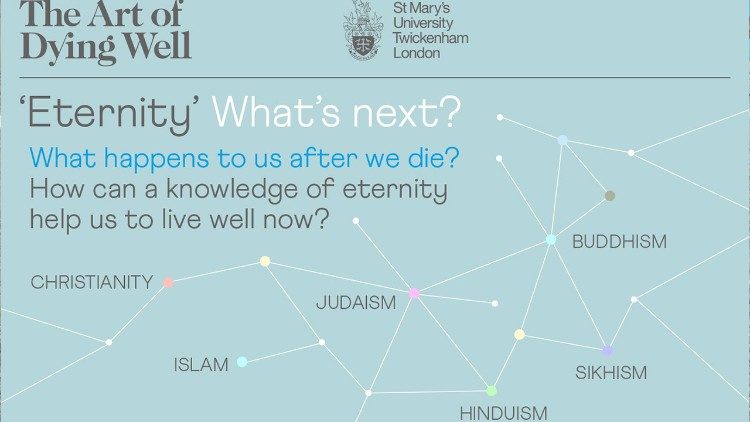 Poster for the event on 'Eternity - What's Next?'
