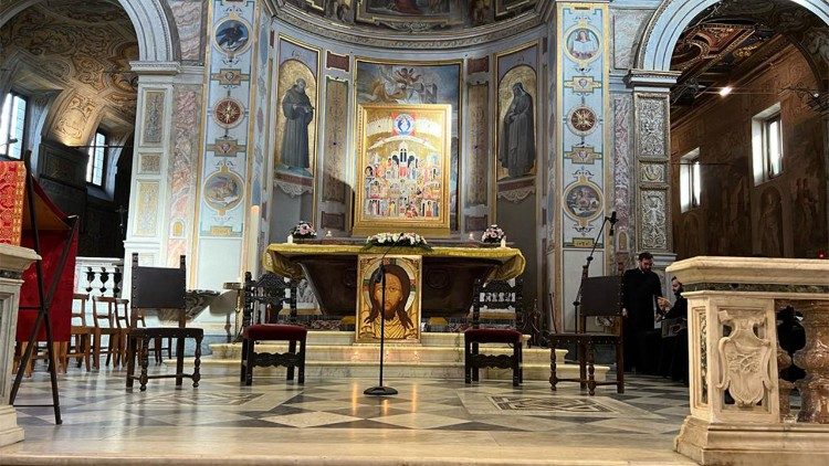 Romos Šv. Baltramiejaus bazilika Tiberio saloje yra skirta naujųjų laikų kankinių atminimui 