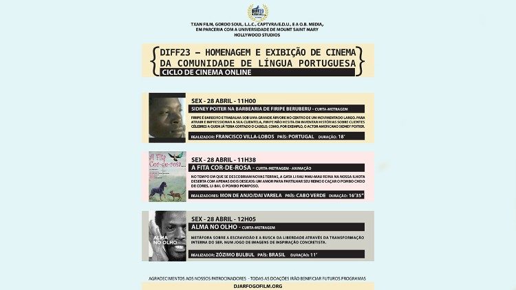 2023.04.28 Ciclo di Cinema on line dei Paesi di Lingua Portoghese - Txan Film
