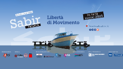 La locandina del Festival Sabir a Trieste dall'11 al 13 maggio 2023