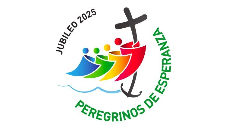 El logotipo de Jubileo 2025