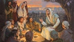 Gesù predica ai suoi discepoli