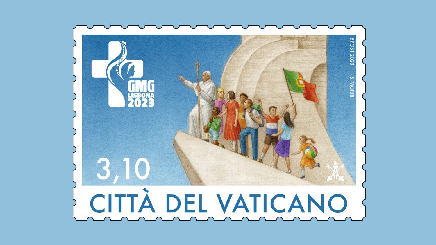 Vatican phát hành tem cho Đại hội Giới trẻ Thế giới Lisbon ...