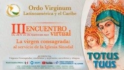 Puedes seguir el encuentro virtual del Ordo Virginum Latinoamérica a través de Facebook y YouTube.
