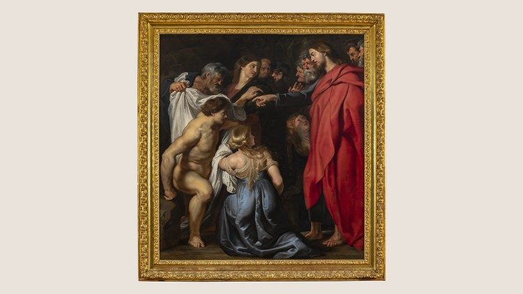 "La risurrezione di Lazzaro" di Pieter Paul Rubens, Galleria Sabauda, Torino