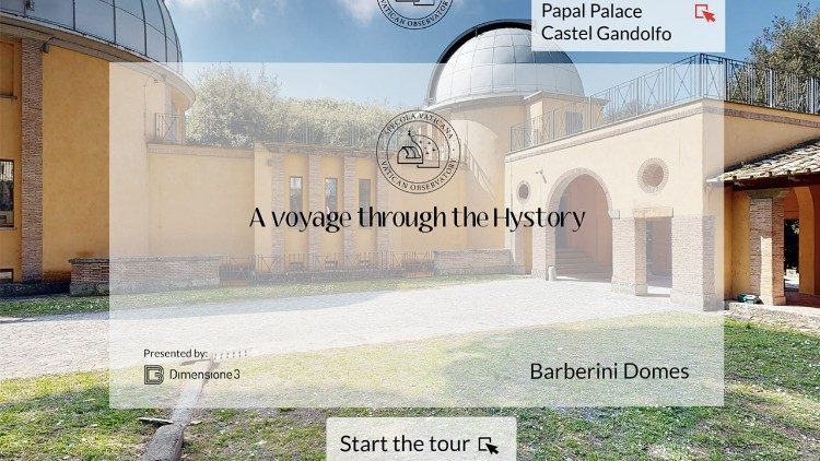 Virtueller Rundgang durch die Ausstellung in den Päpstlichen Villen über die Geschichte der Specola