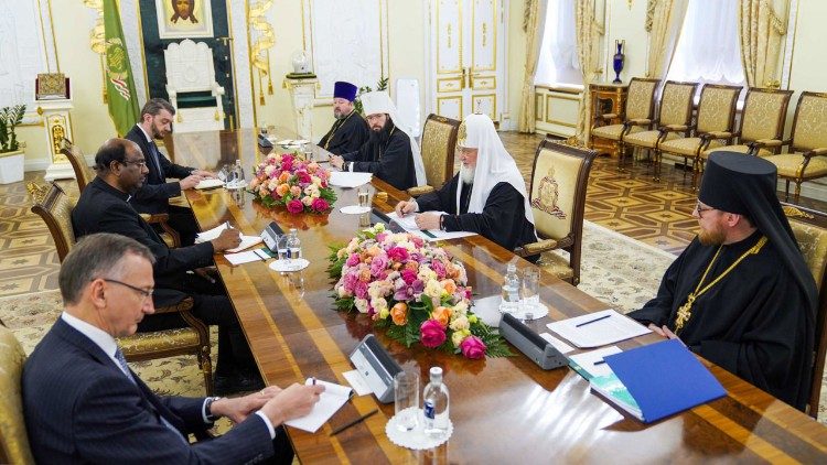 Среща между делегация на ССЦ и представители на Руската православна църква