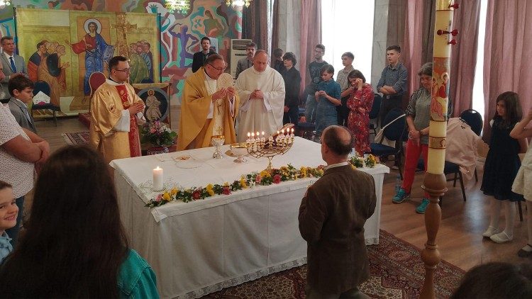Тържествена литургия за енорийския празник на католическата общност в гр. Видин, 21.05.2023