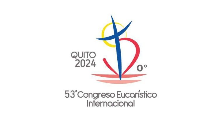Logo Mezinárodního eucharistického kongresu plánovaného na rok 2024