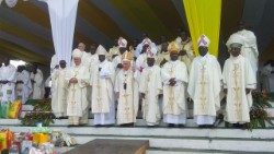 Messe d'action de grâce pour les 140 ans de l'évangélisation du Congo à Pointe-Noire