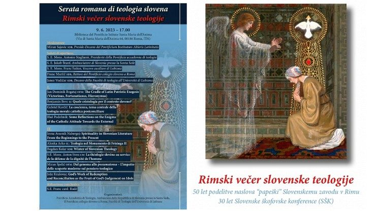 Program Rimskega večera slovenske teologije.