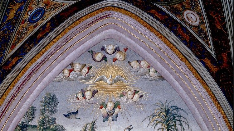MV280523 ©Musei Vaticani, Pinturicchio, Discesa dello Spirito Santo 1492-94