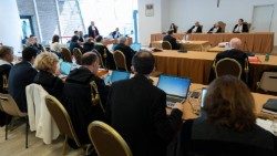 Un udienza del processo sull'utilizzo dei fondi della Segreteria di Stato, in corso in Vaticano