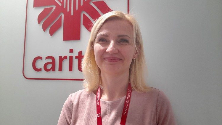 Renata Makuch von der Caritas Warschau erzählt in unserer Radio-Akademie von ihrer Arbeit mit Ukraine-Flüchtlingen