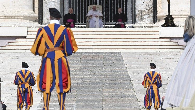 L'udienza generale in Piazza San Pietro