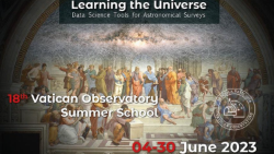Plakat XVIII szkoły letniej Obserwatorium Watykańskiego