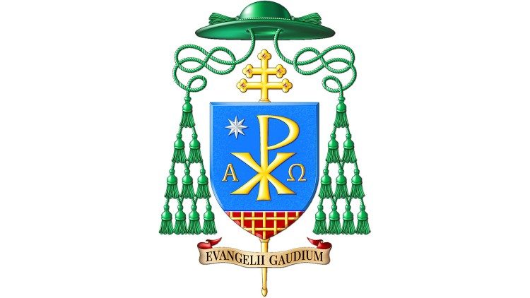 Lo stemma episcopale di monsignor Ravelli