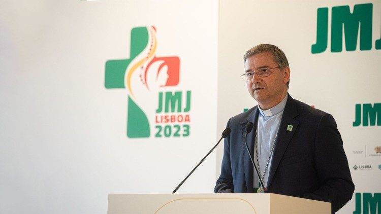 Bispo auxiliar de Lisboa e presidente da Fundação JMJ Lisboa 2023, Dom Américo Aguiar.