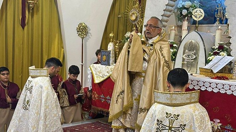 2023.06.10 Patriarca Minassian presiede Messa Corpus Domini e festa Beato Maloyan