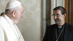 Papa Francesco e Monsignor José Cobo Cano 2020.12.18
