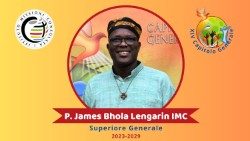 Padre James Bhola Lengarin IMC é o décimo Superior Geral da história dos Missionários da Consolata. 
