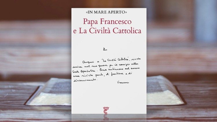Obálka knihy papežových textů určených listu La Civiltà Cattolica