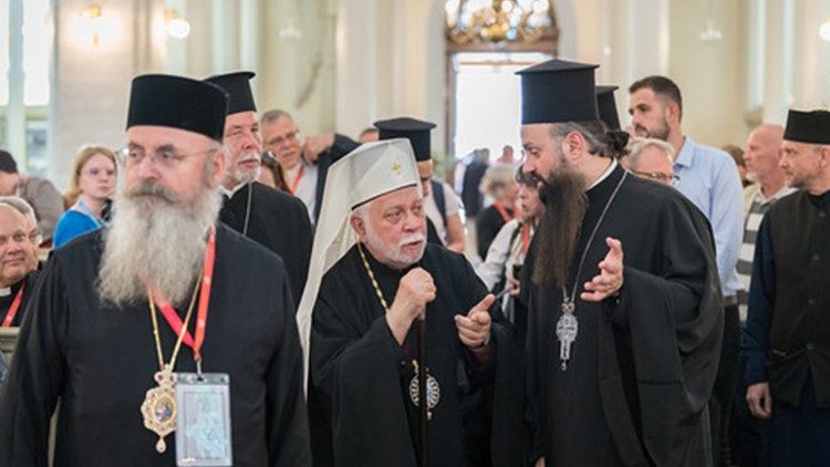 Удзельнікі асамблеі Канферэнцыі Еўрапейскіх Цэркваў у Таліне