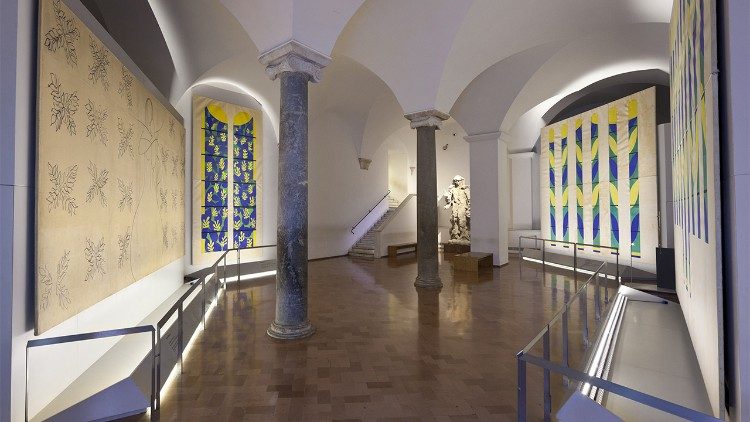 Der Matisse-Saal zeigt die Planungen des Künstlers für den Bau einer Kapelle
