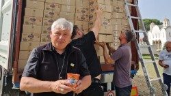 Cardinalul Krajewski a organizat o nouă călătorie de caritate în Ucraina