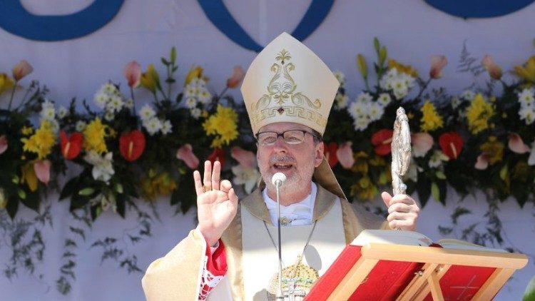 Архиепископ Гуджеротти в Будславе, Беларусь