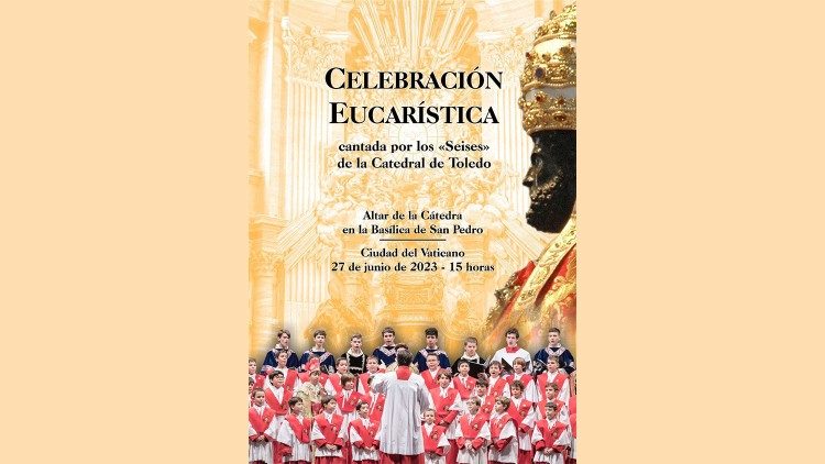 Del 26 al 30 de junio la escolanía de los Seises de la Catedral Primada de Toledo, estará en Roma