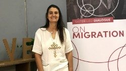 Sr. Nieves Crespo at the UISG event in Rome